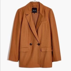 NWOT Madewell Caldwell Double-Breasted Blazer